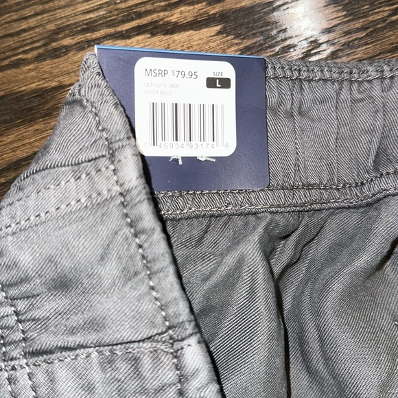 Gap tencel pull on grey pants size large new with tags - Picture 6 of 8